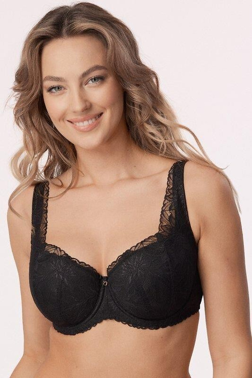 Biustonosz full cup Mefemi Laura Big biały