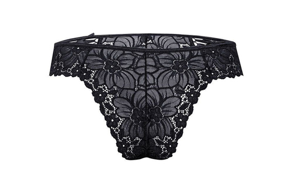 ZESTAW Biustonosz push-up + figi DAMARIS, czerń