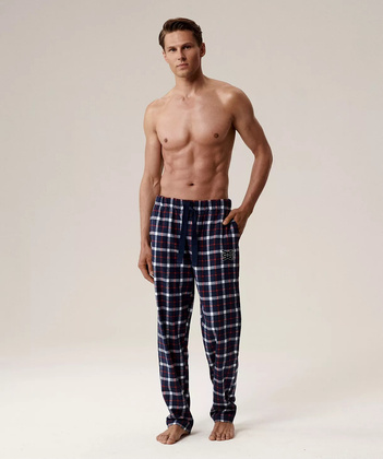 Spodnie piżamowe Atlantic NMB-045 S-2XL granatowy