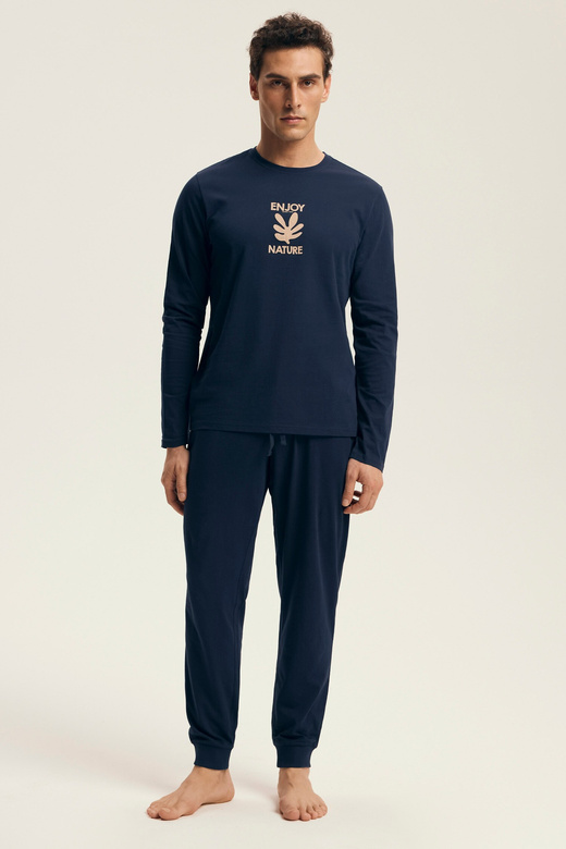 Piżama Henderson Core  43467 Level dł/r M-3XL navy
