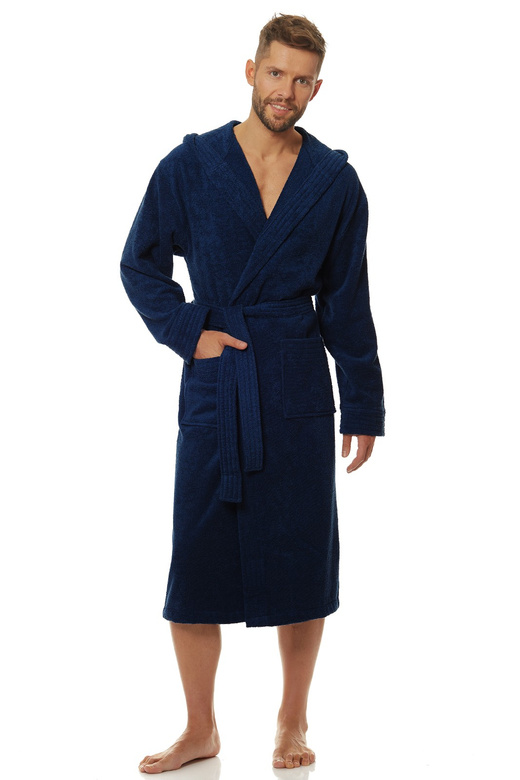 Szlafrok L&L 2104 M-2XL męski biały