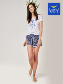 Piżama Key LNS 575 A24 kr/r S-XL biały