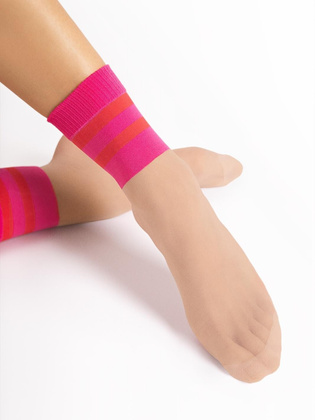 Skarpetki Fiore G 1190 Dash 20 den pink-light natural