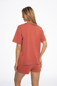 Piżama Henderson Ladies 41314 Abstract kr/r S-2XL rose