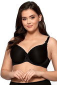 Biustonosz usztywniany Mefemi Anita Big Czarny czarny