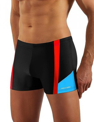 Bokserki kąpielowe Sesto Senso art.379 Maxi 3XL-4XL czarny