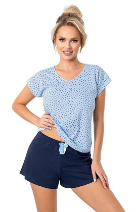 Piżama Donna Star Short kr/r S-2XL dark blue