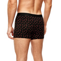 Bokserki Noviti BB006 Wzór M-2XL czarny banany