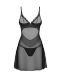Koszulka Obsessive Stelisa Chemise & Thong S-3XL czarny