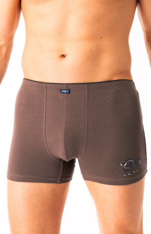 Bokserki Key MXH 706 B25 M-2XL brązowy