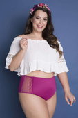 Figi Julimex Opal Panty S-3XL beżowy