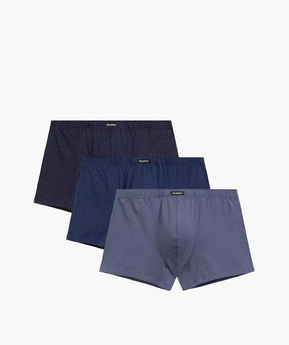 Bokserki Atlantic 3MH-218 A'3 S-4XL cobalt-denim-niebieski