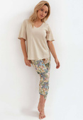 Piżama Cana 269 kr/r S-XL beżowy melanż