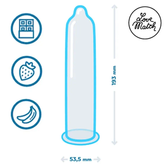 Prezerwatywy Aromatizzato smakowo-zapachowe 6szt