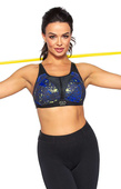 Biustonosz soft Ava Active Naomi Sportowy blue/niebieski