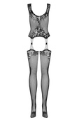 Obsessive Bodystocking F221 (kolor: czarny, typ: bodystocking)