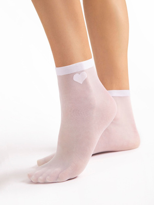 Skarpetki Fiore G 1191 Cupido 20 den white