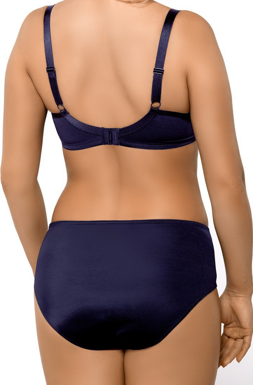 Biustonosz usztywniany Mefemi Anita Big granatowy