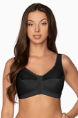 Biustonosz soft bez fiszbin Gaia BS 1163 Rachela czarny