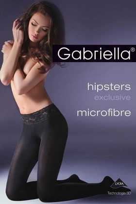Rajstopy Gabriella Hipsters Exclusive 631 MF 50 den 2-4 nero/czarny