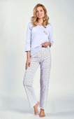 Piżama Taro Ariella 3240 3/4 S-XL Z25 brzoskwiniowy