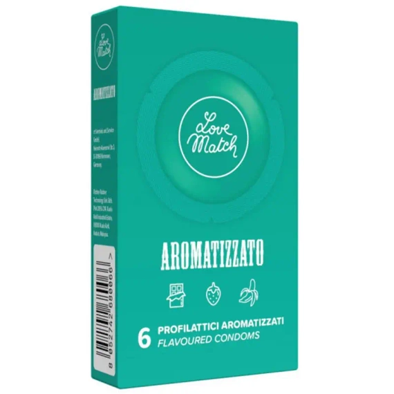 Prezerwatywy Aromatizzato smakowo-zapachowe 6szt