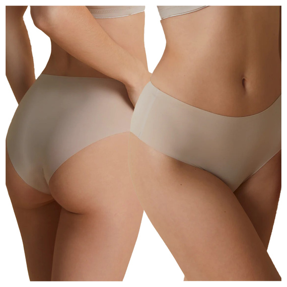 Bezszwowe, uniwersalne figi BRAGA 502, tierra-beż