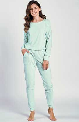 Piżama Taro Jessie 3243 Frotte dł/r S-XL Z25 miętowy