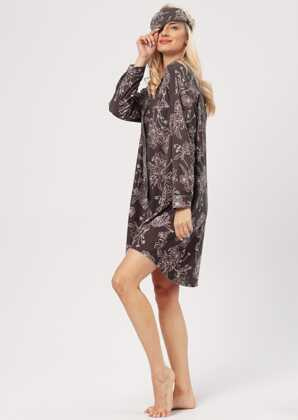 Koszula Key LND 817 B24 dł/r S-XL grafitowy