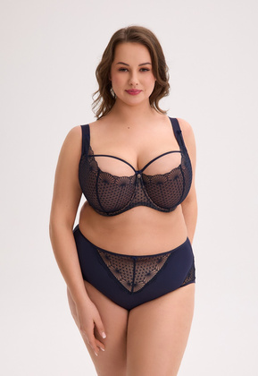 Biustonosz Semi Soft Gaia BSM 1323 Veda Maxi Granatowy granatowy