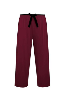 Spodnie piżamowe Mefemi Mix&Match Margot 3/4 S-2XL damskie burgund