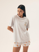 Piżama Henderson Ladies 42684 Naranja kr/r S-2XL peach