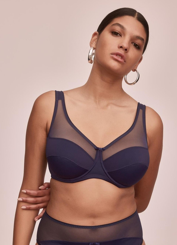 Biustonosz soft Alles Havana 01 granatowy