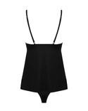 Komplet Obsessive Bella Rou Top & Panties XS-2XL czarny