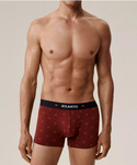 Bokserki Atlantic 2GMH-029 A'2 S-2XL granatowy-czerwony