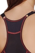 Sportowy biustonosz NORA, negro-czarny