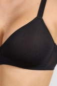 Innowacyjny, ultralekki miękki biustonosz Spacer 3D, 2394 nero/czarny