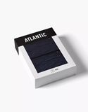 Bokserki Atlantic 2MBX-074 A'2 S-2XL granatowy