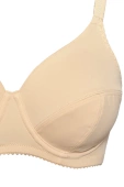 Gładki Miękki Biustonosz Donna 962, skin/beż