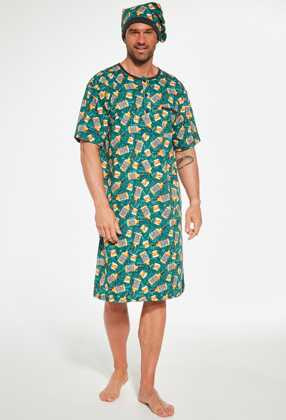 Koszula Cornette 109/15 653903 kr/r S-2XL męska zielony