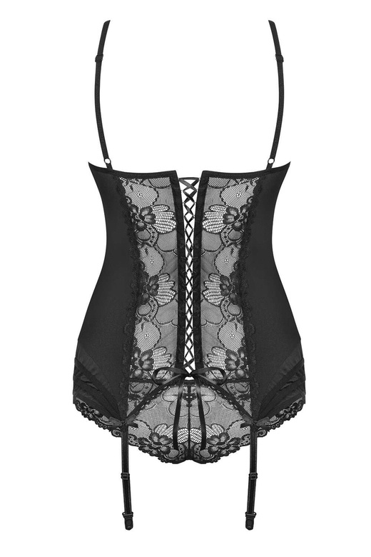 Gorset Obsessive Heartina Corset czarny
