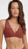 Biustonosz push-up Henderson Ladies 40989 Gensis mahogany