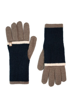 Rękawiczki Art Of Polo 25282 Axel brązowy jasny