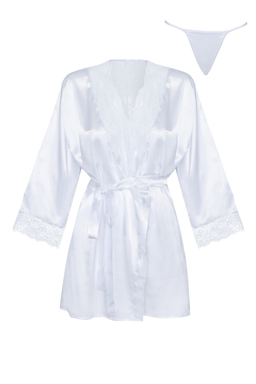 Sherie peignoir white