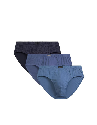 Slipy Atlantic 3MP-192 A'3 M-3XL granatowy-niebieski-denim