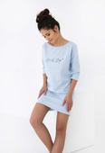 Koszula Sensis Beauty Sleep 3/4 S-XL błękitny