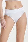 Klasyczne figi z wysokim stanem Pierre Cardin 4011, bianco-biel