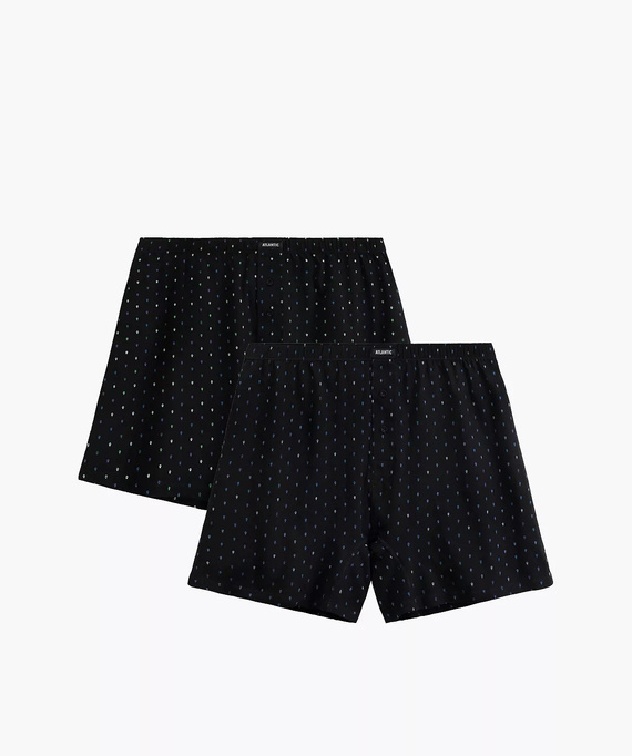 Bokserki Atlantic 2MBX-081 A'2 S-2XL czarny