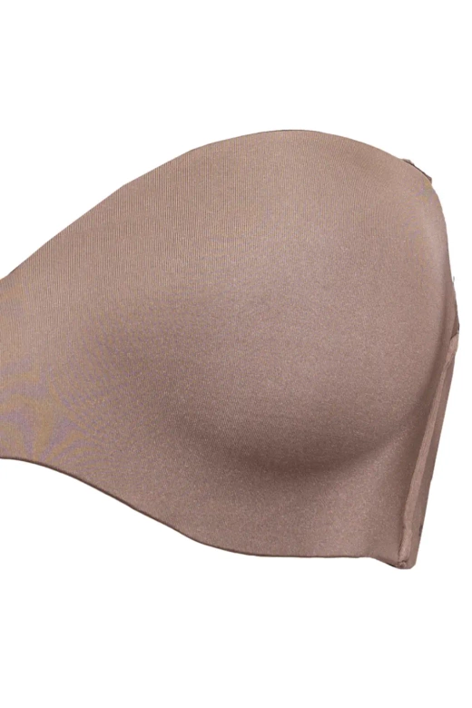 Biustonosz Bardotka Gładki Samonośny Fantastic 1580, stone/szary