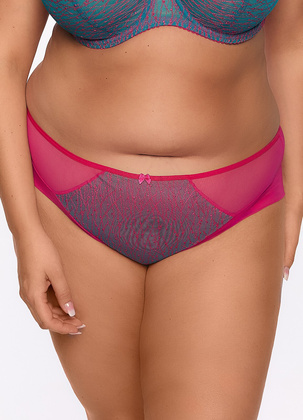 Figi Gaia GFP 1294 Cintia S-4XL fuksja-turkusowy